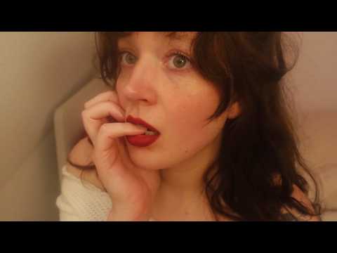 inaudible clicky whispers in bed to melt your brain (ASMR)