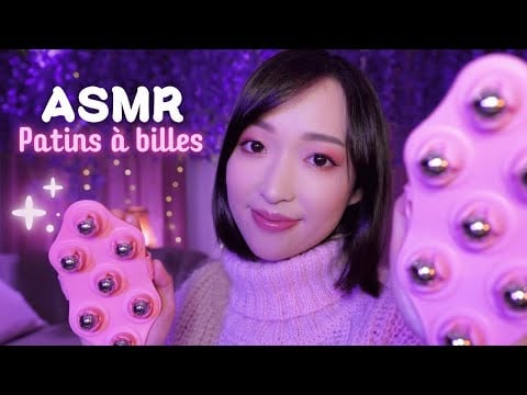 ASMR 💖 100% patins à billes (mon nouveau trigger préféré) ✨💤⭐