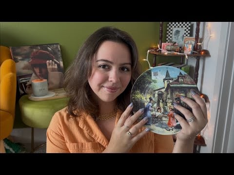 ASMR Thrift Haul ✨👜✨ (tapping, scratching, fabric sounds)