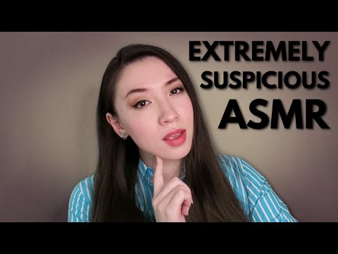 ASMR | Asking you SUSPICIOUSLY PERSONAL questions 🤔 typing • southern accent • shirt crinkles