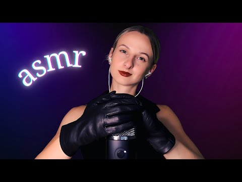 ASMR | Mic Gripping with Leather Gloves (100% Sensitivity)