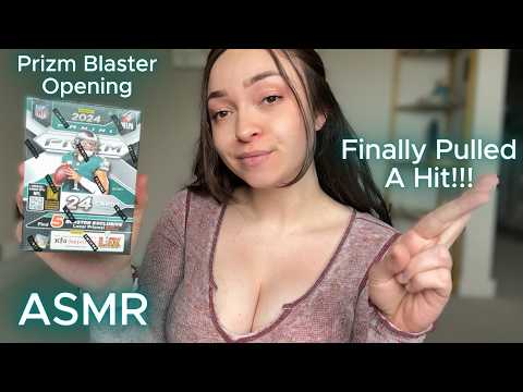 ASMR 2024 Panini Prizm Blaster Box Opening | I PULLED A CALEB WILLIAMS ROOKIE!