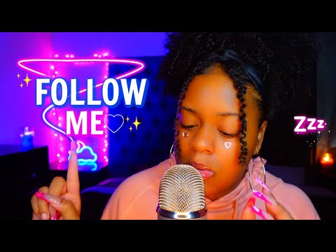 ASMR ✨ FOLLOW MY INSTRUCTIONS FOR SLEEP 😴💖 (SLEEP IN 20 MINUTES) (FAST & EFFECTIVE ✨)