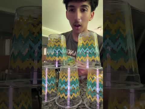 Cup stack asmr #fyp #asmr #triggersforsleep #asmrvideos #triggertime #relax