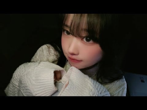 보송보송 니트 ASMR🪽 | 여러 종류 니트의 따뜻하고 포근한 팅글✨