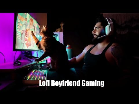 ASMR Fall Asleep While Your Boyfriend Games - Part 2 - Chill Loft Beats For Sleep - 1 Hour