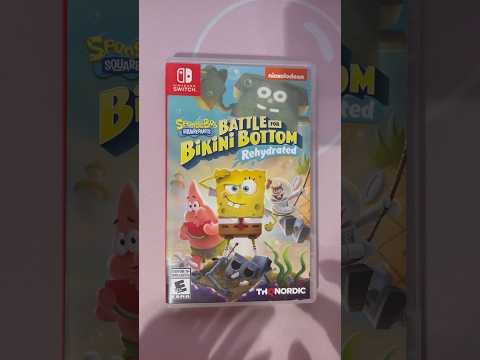 ASMR Tapping On SpongeBob SquarePants: Battle for Bikini Bottom - Rehydrated #ASMR #Shorts