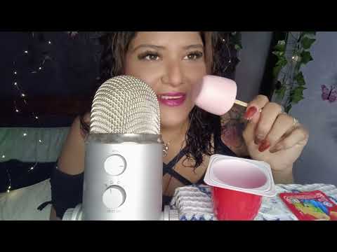 ASMR Comiendo Danonino congelado