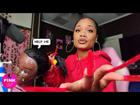 ASMR - Worst Reviewed Hairstylist RUINS Your Hair ( INSTANT REGRET)