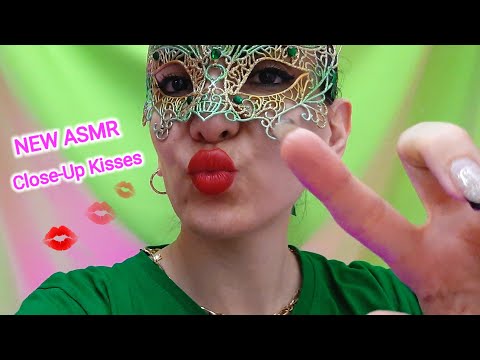 ASMR Close-Up Kisses | ASMR hand movements |  close up asmr kisses | ASMR close up | ASMR kisses