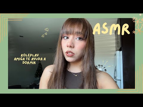 ASMR - AMIGA TE AYUDA A DORMIR/ ROLEPLAY CON JUGUETES DE MADERA