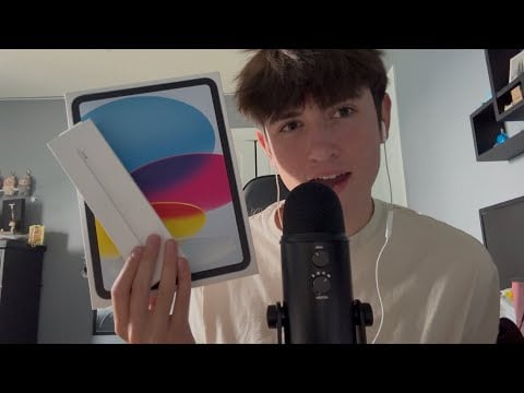 ASMR iPad and Apple Pencil unboxing ✏️