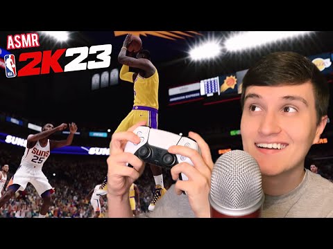 ASMR NBA2k23 Gameplay (nba whispered ramble 🏀)