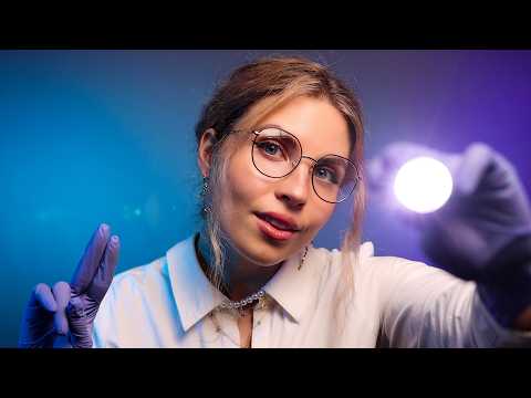ASMR Extremely Detailed EYE EXAM *Light Triggers,Vision Tests,Color Blindness* Medical Roleplay