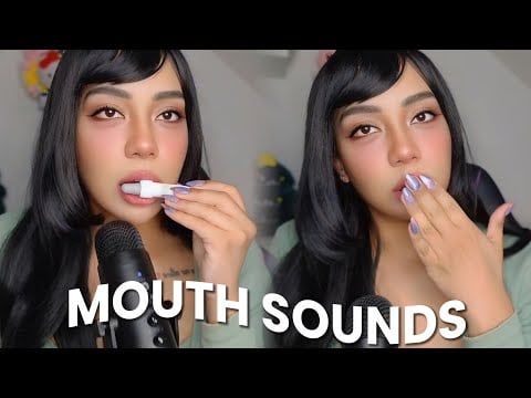 ASMR PARA QUEM AMA SONS DE BOCA 👄 SONIDOS DE BOCA, MOUTH SOUNDS #ASMR 