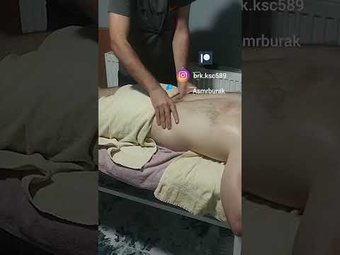 TURKISH MASSAGE THAT DEEPLY RELAXES THE BACK, SHOULDERS AND WAIST #massage #satisfying #asmr #shorts
