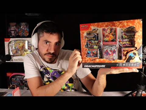 ASMR coffret Dracaufeu EX Premium