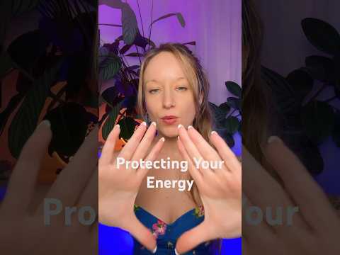 Protecting Your Energy 🩵 #asmrreiki #energyprotection #reikihealing #energyhealer