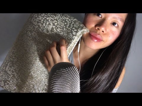 ASMR 10 MINS NON-STOP TINGLES!! INTENSE Fabric Scratching Sounds/ PILLOW CASE Scratching! 🤤🤤🤤