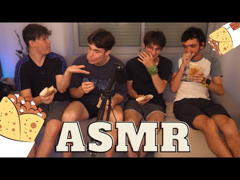 ASMR 🌮 Dégustation TACOS entre amis 😋