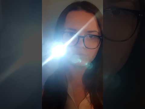 Eye Exam💡Light Triggers #asmr #asmrshorts