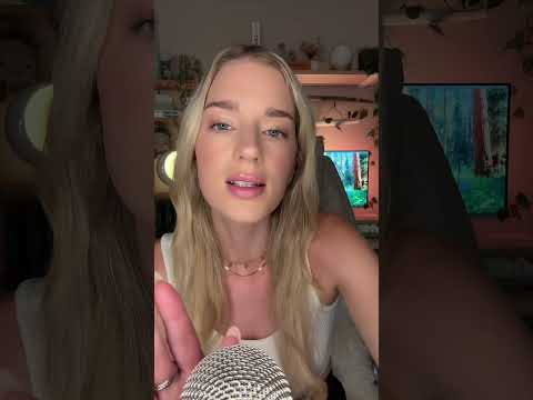Personalattention ASMR with Katiy #relax #asmr #tingles #relaxation #visualtingle #tapping