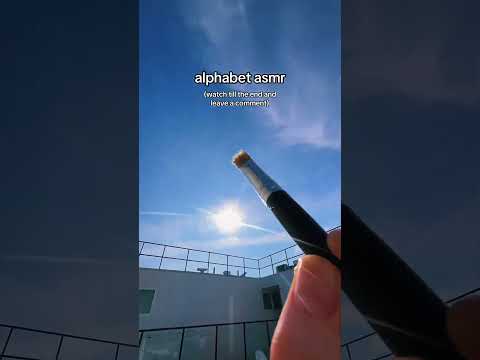 alphabet asmr on the pool concrete writing the abcs #asmr #fyp #oddlysatisfying