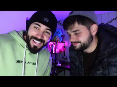 MEU NOIVO E MEU AMIGO FAZENDO ASMR 