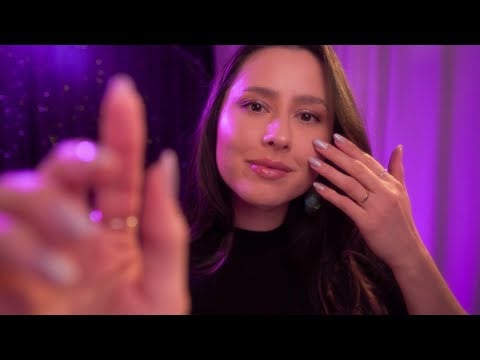 ASMR Gentle Mirrored Hand Movements for Sleep 🌧️🖐️ Jellyfish, Spiral, Tiny Pinch, Hand Sounds, Rain