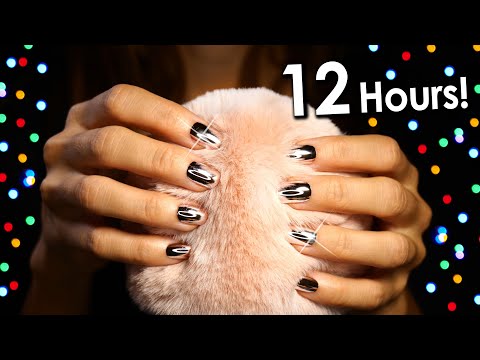 [12 Hours ASMR] 😴 Deepest Ever HEAD MASSAGE (No Talking)