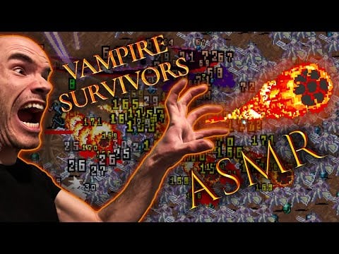 [ASMR] Defeating 22,386 Monsters to Help You Sleep | Vampire Survivors Soft-Spoken Gameplay