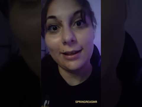 ASMR | Toques no seu rosto 🙂🫰🏻 #shorts