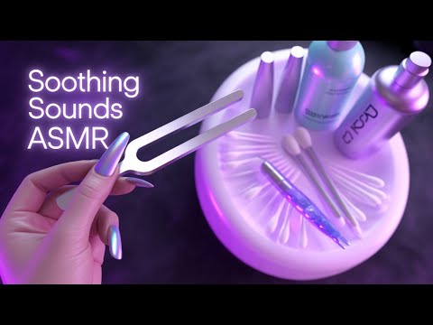 Deep Ear Cleaning ASMR: Goose Feather, Tuning Fork & Soft Triggers for Sleep / 3Hr (No Talking)