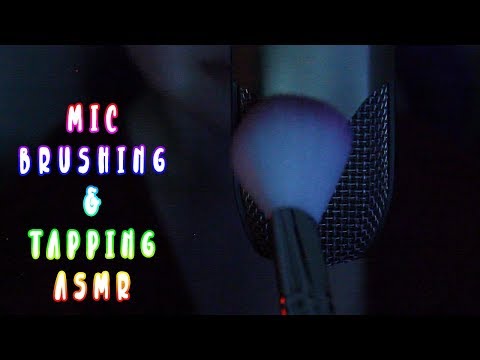 ASMR | Mic Brushing | 5 Different Brushes | Tapping | Soft & Rough Brushing