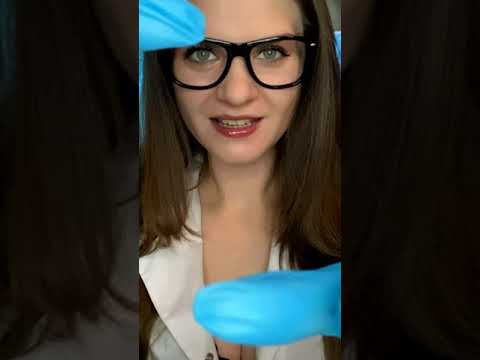 ASMR FAST & AGGRESSIVE DOCTOR Medical Cranial Nerve Exam Roleplay #shorts