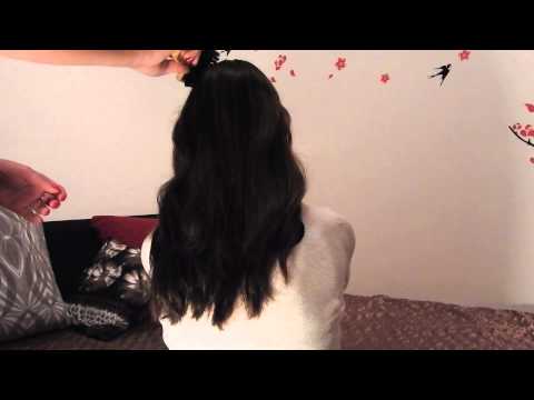 Hair brushing♥absolutely relaxing video*ASMR