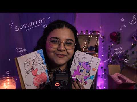 ✨ ASMR Para Dormir | Sussurros e Comprinhas