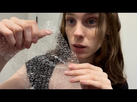 ASMR but i wrap you with bubble wrap & ramble 🫧 (chaotic)
