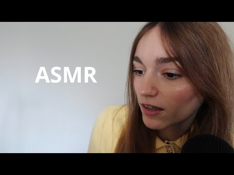 ASMR FRANÇAIS - DE RETOUR (BlaBla + pinceaux)