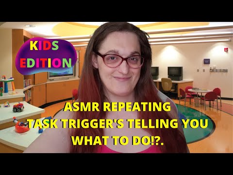 ASMR Roleplay | Task Triggers | Telling You What To Do: Follow Me To ...