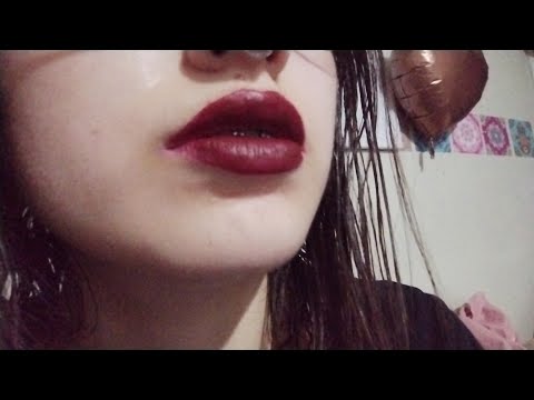 Asmr lens licking 