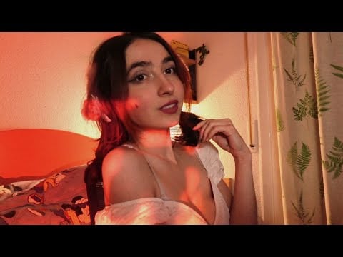 ASMR💗🍓 ¿Nos hacemos Compañía Esta Noche?🍓Puedo MIMARTE y CUIDARTE para DORMIR?