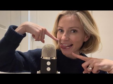 ASMR Brain-Melting Mouth Sounds + Inaudible Whispers