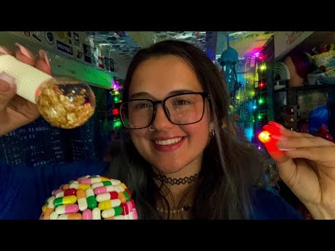 Rizzard of Oz ASMR 🔮 mouth sounds, finger lights, water sounds, tapping, scratching, sleep sounds!