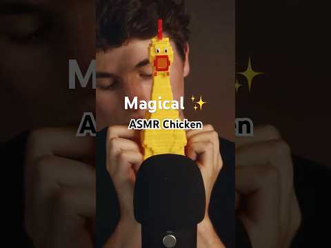 Sleep in 60 seconds to the ASMR chicken 🐓 #asmr #sleep #satisfyingasmr