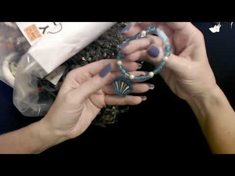 ASMR | Goodwill Jewelry Bag Show & Tell 6-12-2020 (Whisper)