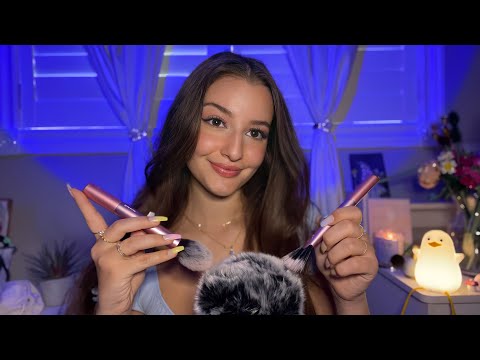 ASMR| Deep Brain Massage - Mic Brushing (Brush Assortment)