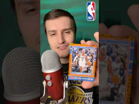 QUICK NBA PACK OPENING 🏀 (ASMR) #shorts #nba #asmr