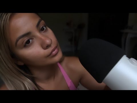 ASMR mic scratching,hand sounds,mouth sounds 🩵