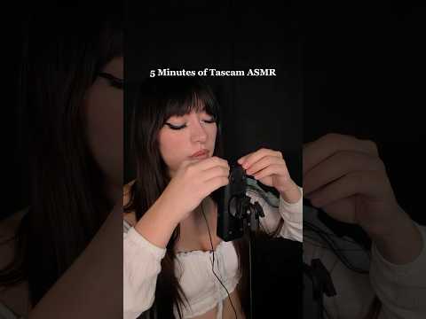 Tingly Tascam ASMR #asmr #sleep #whispers #tingles #mouthsounds #tapping #handmovements